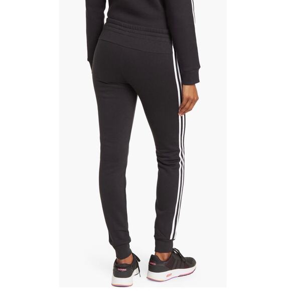 Adidas 3 Stripes Drawstring Waist Jogger Sweatpants - Picture 3 of 14